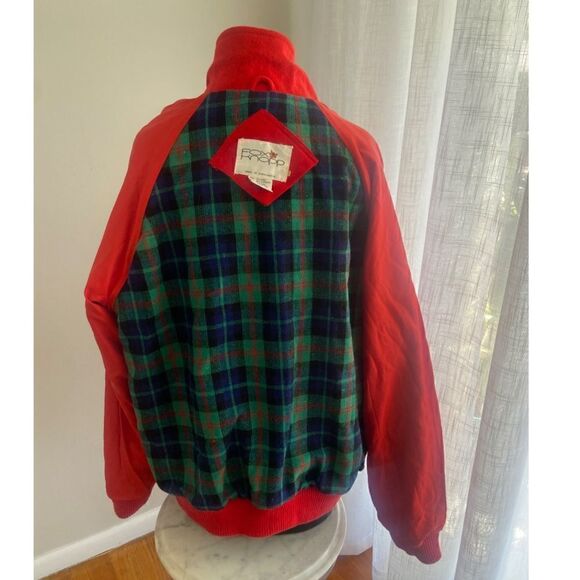 Rare Wool Fox Knapp Lined Jacket Size Large - Picture 3 of 15